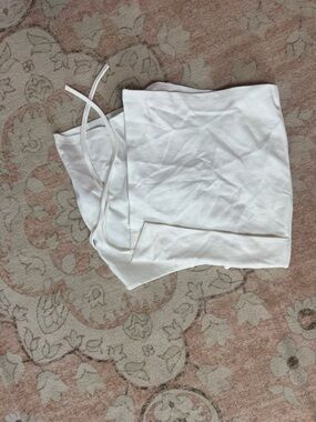 White Skort